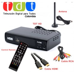 Decodificador TDT Televisión Digital para Todos