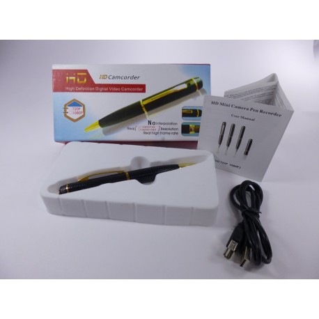 Lapicero Espia Usb 1280 X 720 Hd