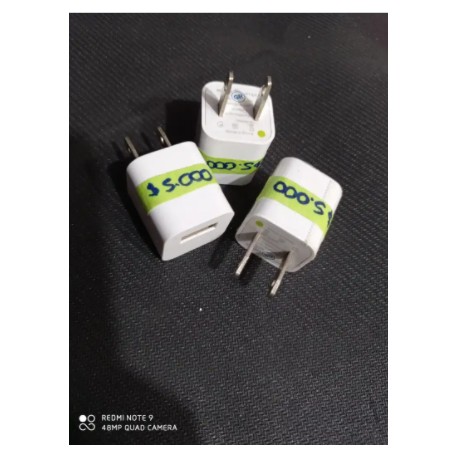 Cargador 5V 1A sin cable