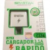 Cargador spartan de casa tipo c