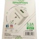Cargador spartan de casa tipo c