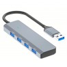 multipuerto USB 4 en 1 tipo C