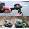 Carrete de Pesca Sougayilang Baitcasting - Relación de Engranajes 7.2:1, Freno Magnético, Arrastre Máximo de 10kg