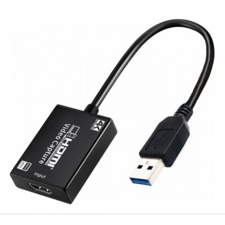 Capturadora de video hd de usb a hdmi uhd 4k x 2k