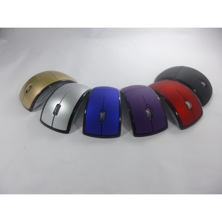 Mouse Plegable Inalambrico Alcance 10 Metros Colores Varios