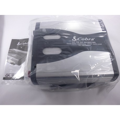 Inversor Cobra 1500w -3000w Pico 12v/110v Medidor De Voltaje